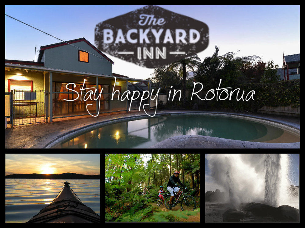 Smoke Lake Hot Springs Lodge & Camp Rotorua Luaran gambar