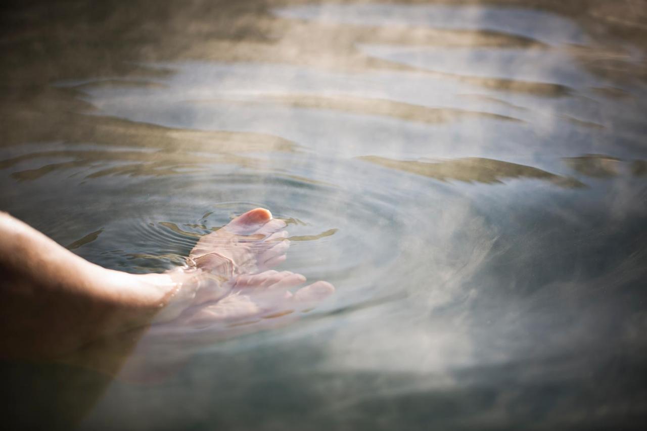 Smoke Lake Hot Springs Lodge & Camp Rotorua Luaran gambar